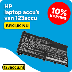 HP laptopaccu's - 10% korting