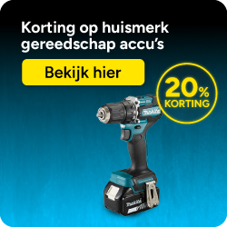 123accu huismerk gereedschap accu's