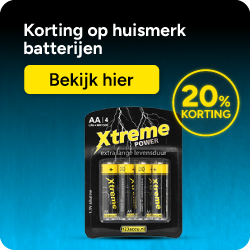 123accu huismerk batterijen