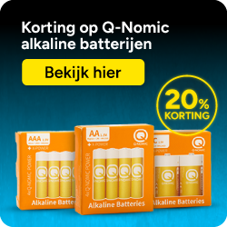 Q-Nomic alkaline batterijen