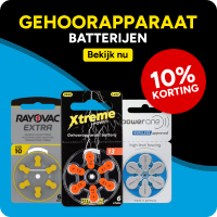 Gehoorapparaat batterijen