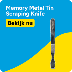 Memory Metal Tin Scraping Knife (123accu huismerk)