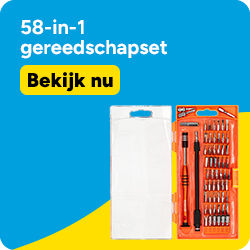 58-in-1 gereedschapset (123accu huismerk)