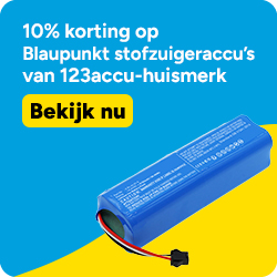 Blaupunkt stofzuiger accu's