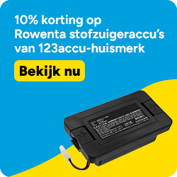 Rowenta stofzuiger accu’s