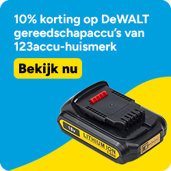 DeWalt gereedschap accu’s