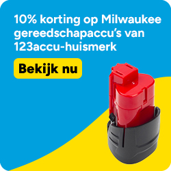 Milwaukee gereedschap accu's
