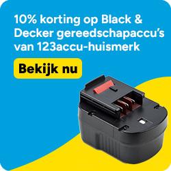Black & Decker gereedschap accu’s