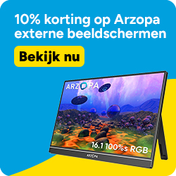 Arzopa externe beeldschermen
