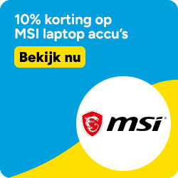 MSI laptop accu's