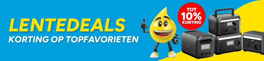 Lentedeals: 10% korting op draagbare powerstations van Xtorm