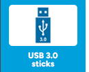 USB 3.0 sticks