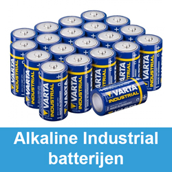Alkaline industrial batterijen